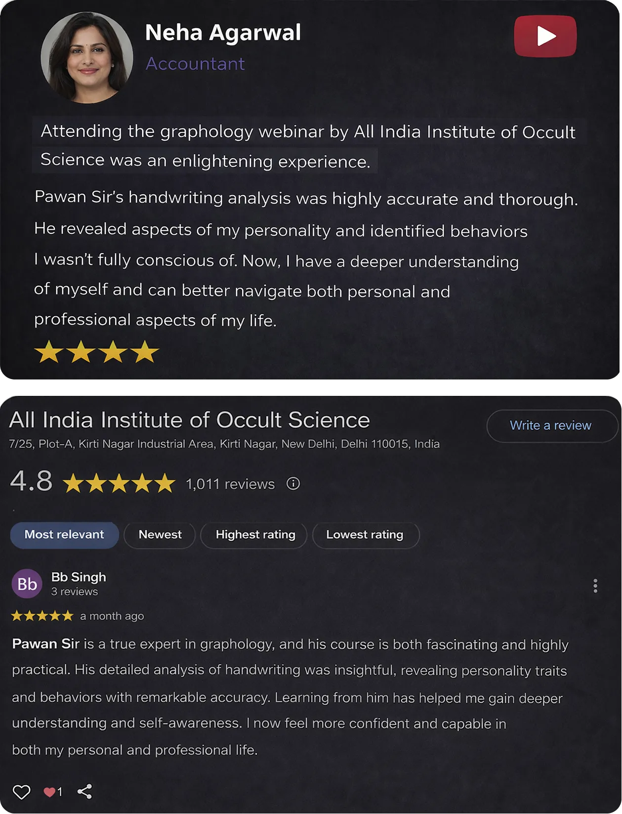 Student review
